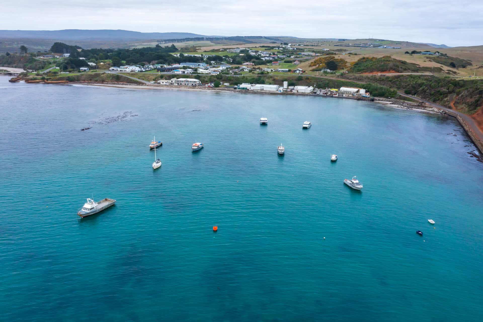 Waitangi, Chatham, Fishing boats